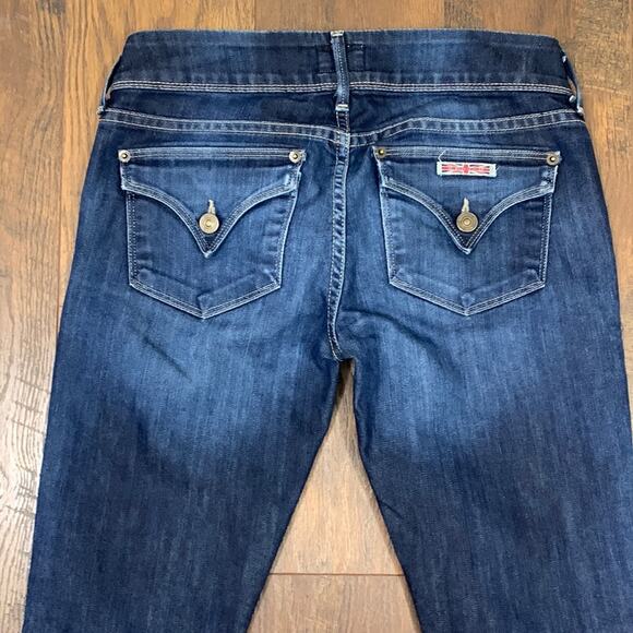 Hudson Signature Bootcut Dark Wash Back Flap Pocket - Picture 6 of 8